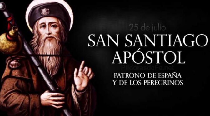 Lunes de la decimosáptima semana de Tiempo Ordinario. Santiago Apóstol.